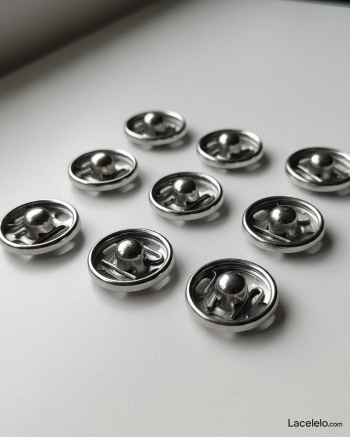 GTEX 8MM Metal Chit Buttons – Set of 20 - Image 2