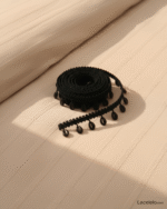 Black Kodi Border Lace – 8 Mtr - Image 3